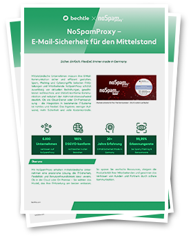 Cover NSP x Bechtle - Flyer - KMU