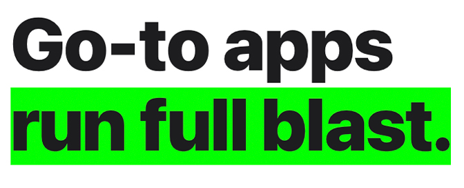 Apple Mac does that: Apps