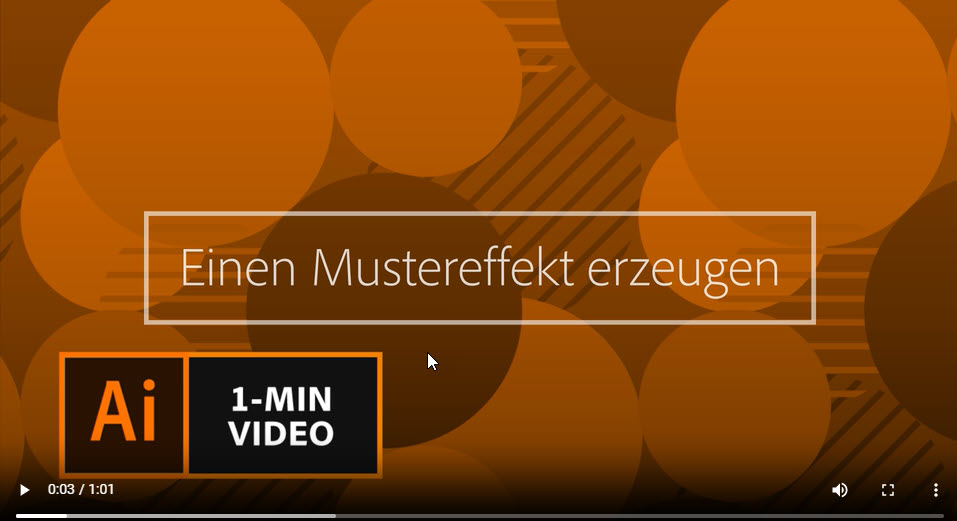 Adobe Video Create Pattern Effect