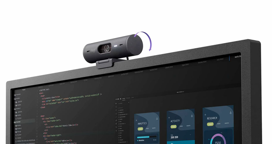 Logitech 505 Brio Webcam