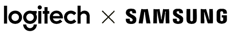 Logitech x Samsung Logo