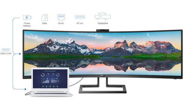 Schematische Darstellung: USB-C Pro Docking.