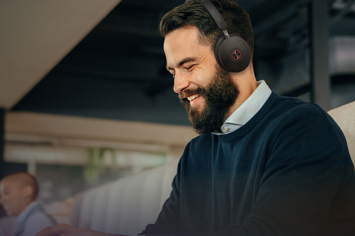 Man with BH74 Headset