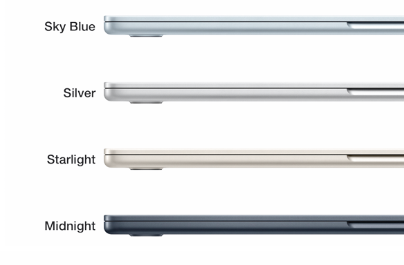 Apple MacBook Air M5 4 colors