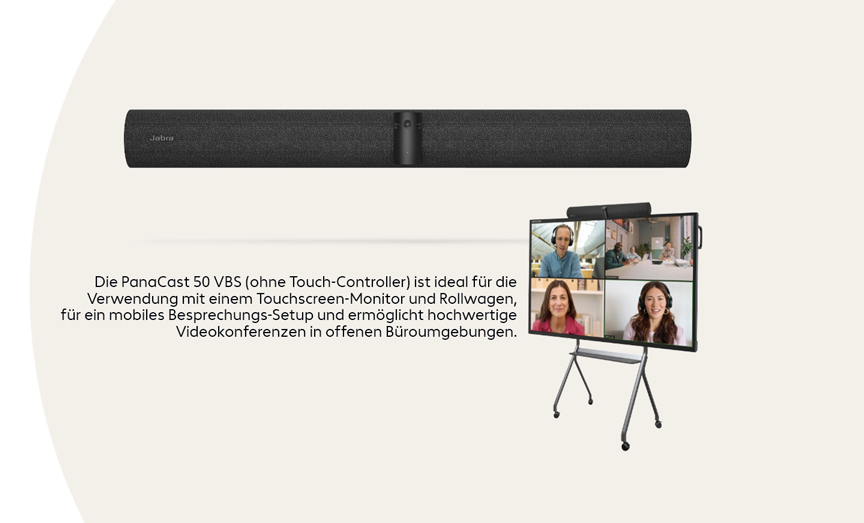 Jabra | PanaCast 50 VBS (ohne Touch-Controler)