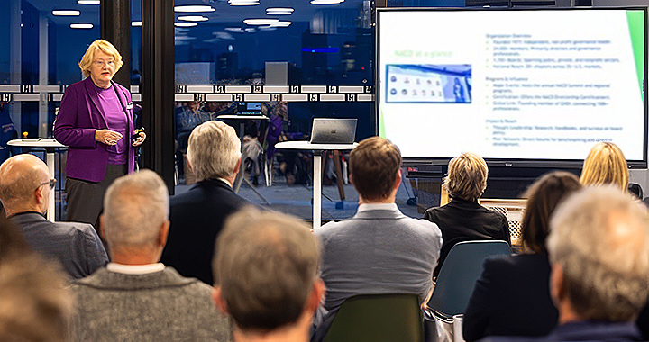 Eva Zauke in der DKAR-Keynote.