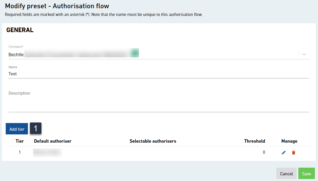 Set up approval workflow 4