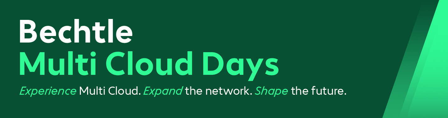 Header: Bechtle Multi Cloud Days 2026