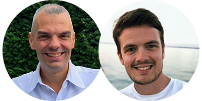 Rick Deneer en Mark Bisschop