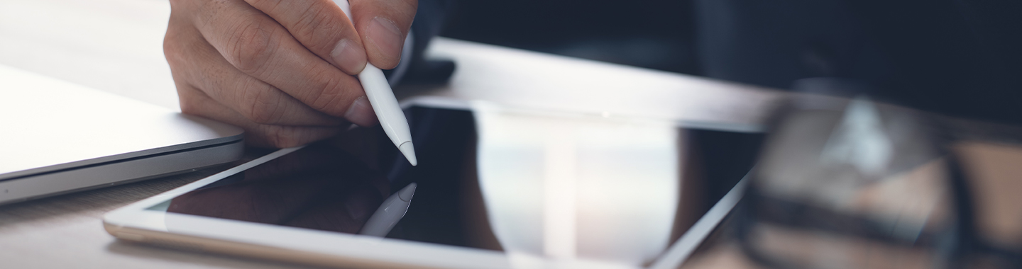 Foto der digitalen Signatur