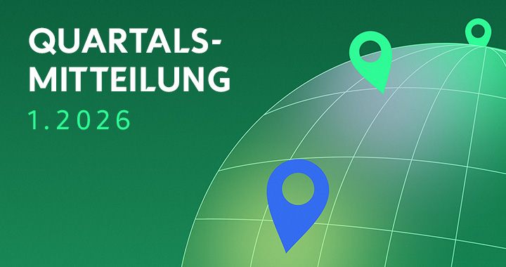 Schriftzug: Quartalsmitteilung 1.2026