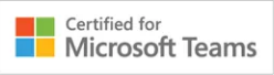 Certified for Microsoft Teams logo