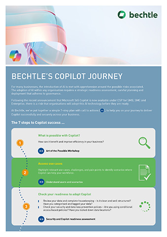Bechtle's CoPilot Journey