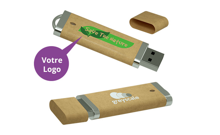USB Stick Nachhaltig White ECO