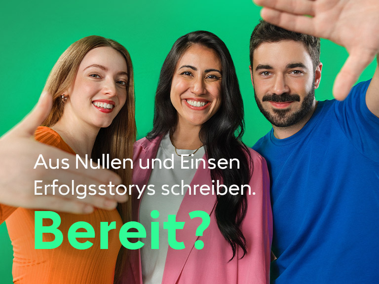 Karriere für Berufseinsteiger:innen.
