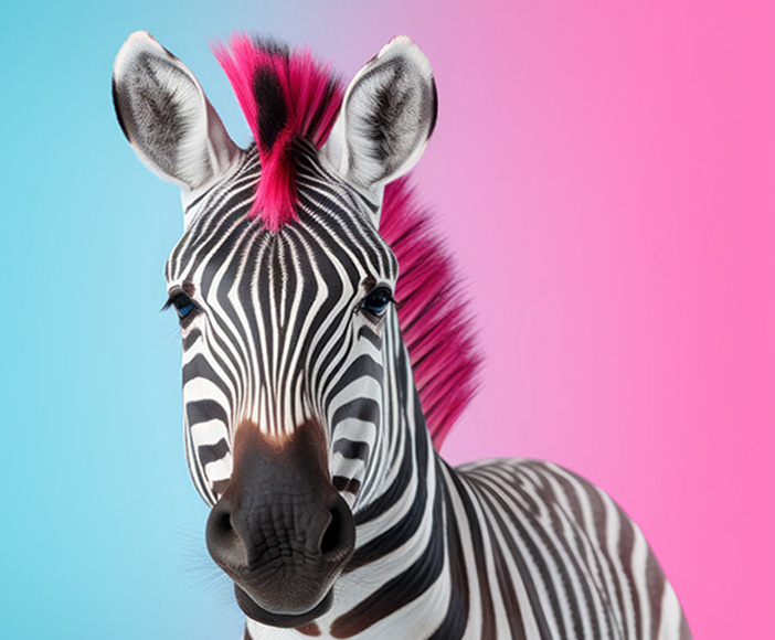Zebra Banner