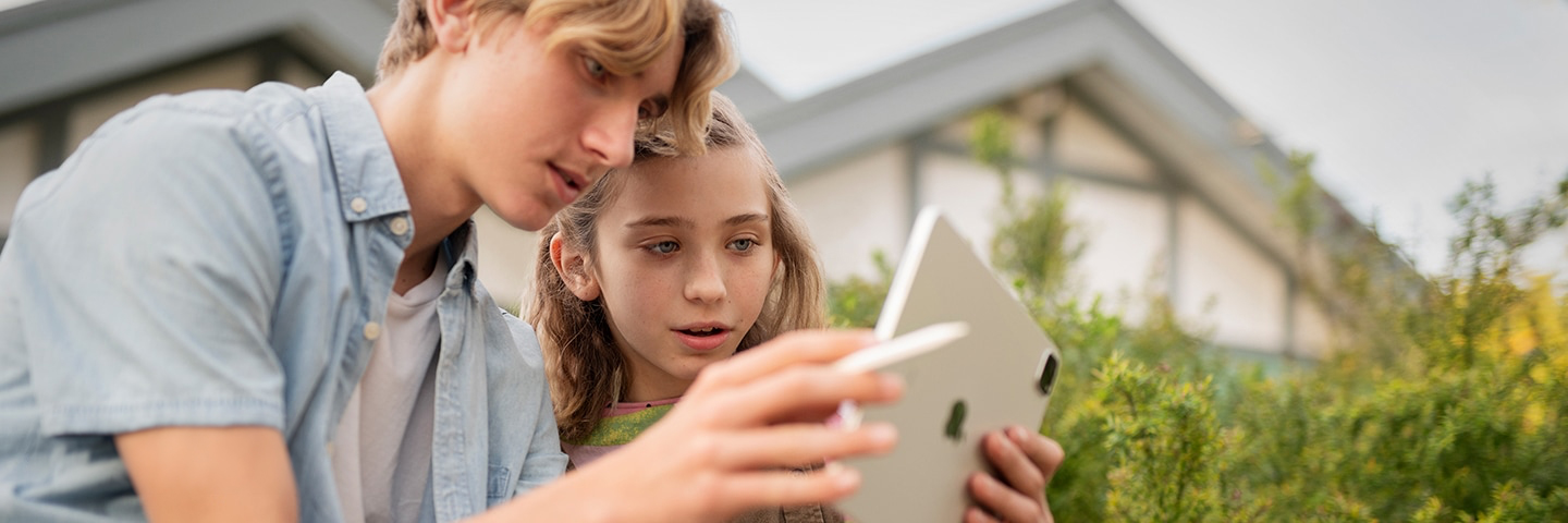 apple education lernen natur kinder ipad