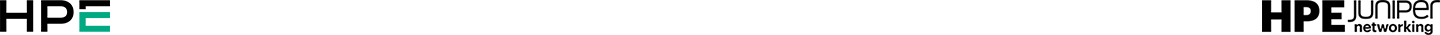 Logos HPE and HPE Juniper Networking