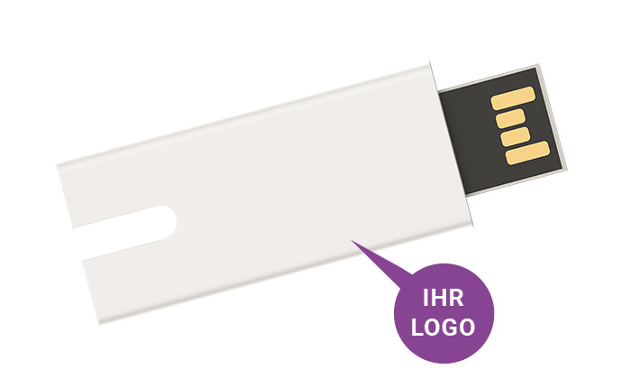 Plastik USB-Sticks Ultra Flat