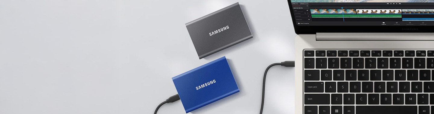 Samsung portable SSD T7 Main banner