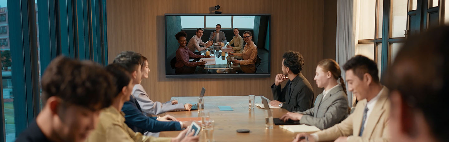 MeetingBoard Pro used in a conference room