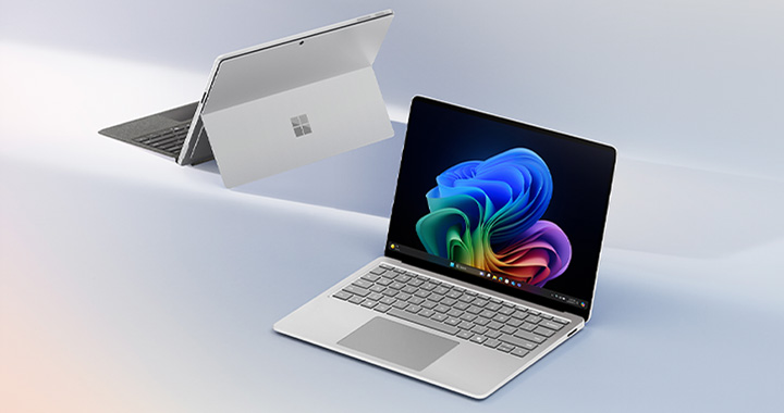 6grid Banner Copilot+ PCs from Microsoft Surface