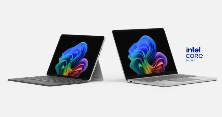 Microsoft Surface Tablet and Laptop mit Intel Core Batch