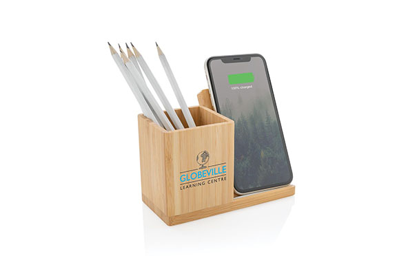 bamboo pen holder