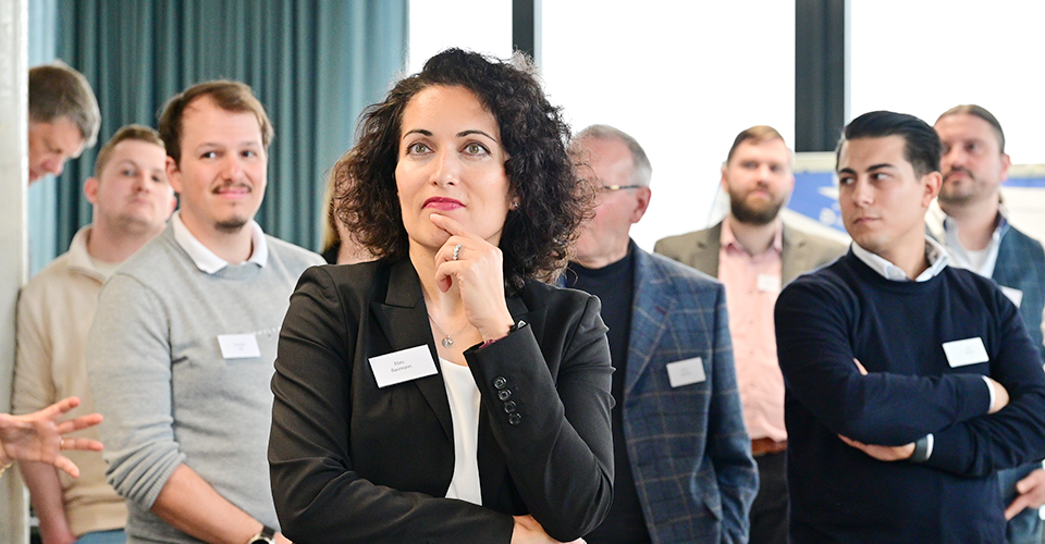 Nahaufnahme der Teilnehmer bei IPAI-Spaces.