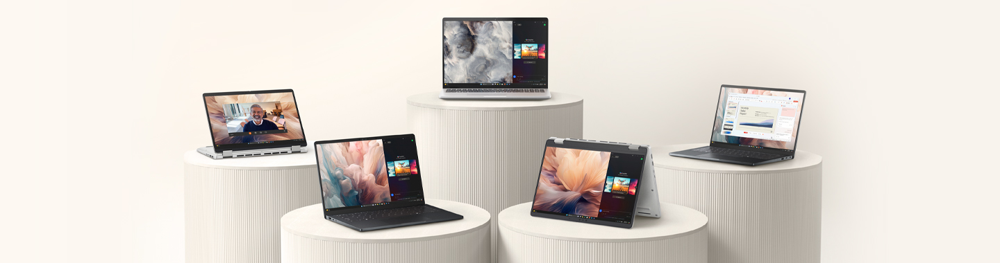 Dell computers with AI for productivity boost.