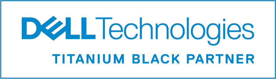 Dell Technologies Titanium Black Partner Logo