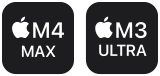 Apple M4 Max and M3 Ultra chip