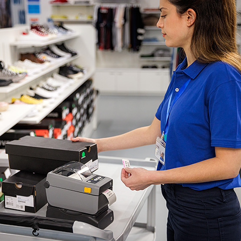 Zebra printer retail