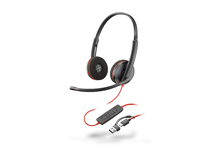 Poly Blackwire 3220 USB-C/A Headset