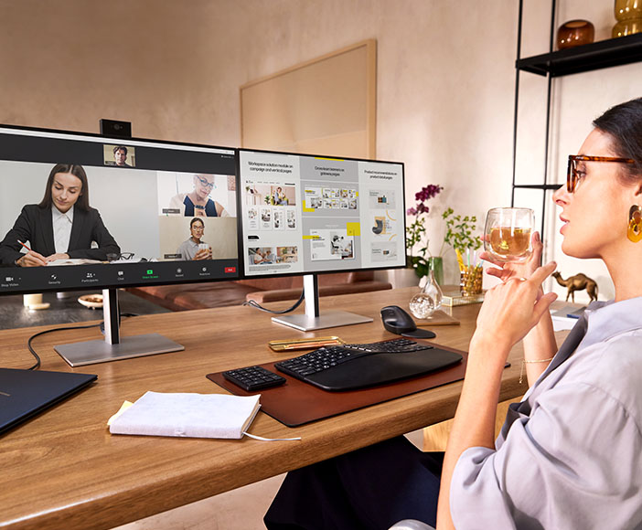 HP Monitor Banner
