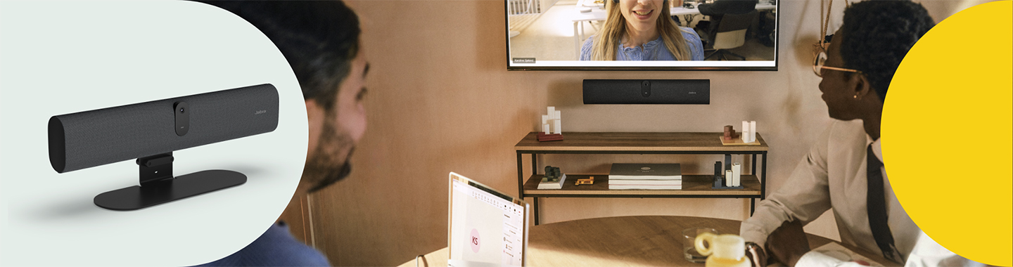 Jabra | Professionelle Videolösungen für kleine Meetingräume und Huddle Rooms.