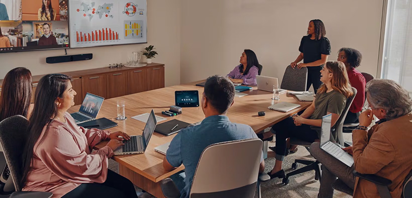 Poly video conference 