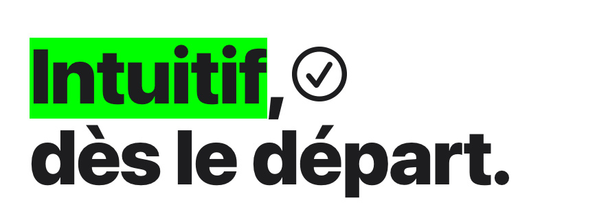 Intuitif FR