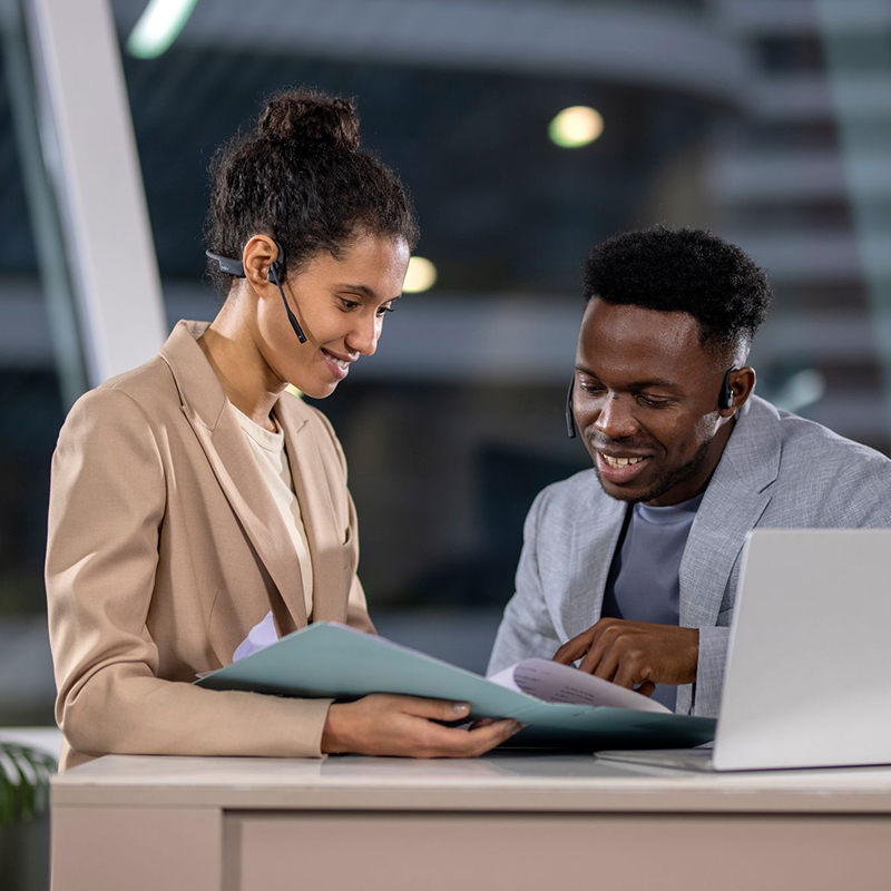 Shokz Open-Ear in Office