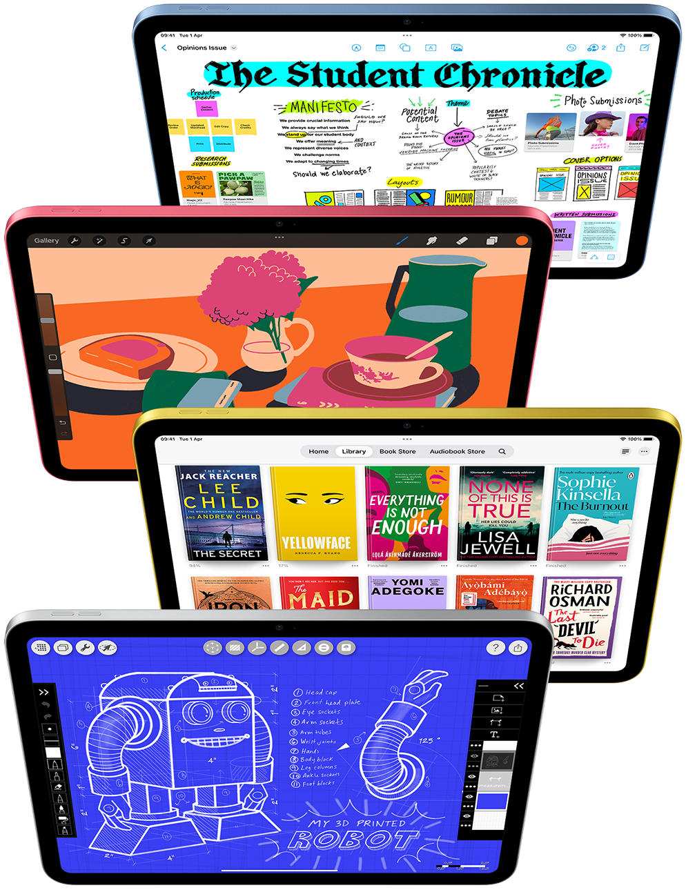 Apple iPad A16 Chip Apps iPadOS