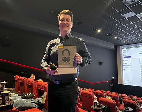 Men with Jabra Headset Package 