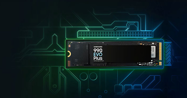Samsung 990 EVO Plus SSD. Performance-Boost für Ihren Alltag.