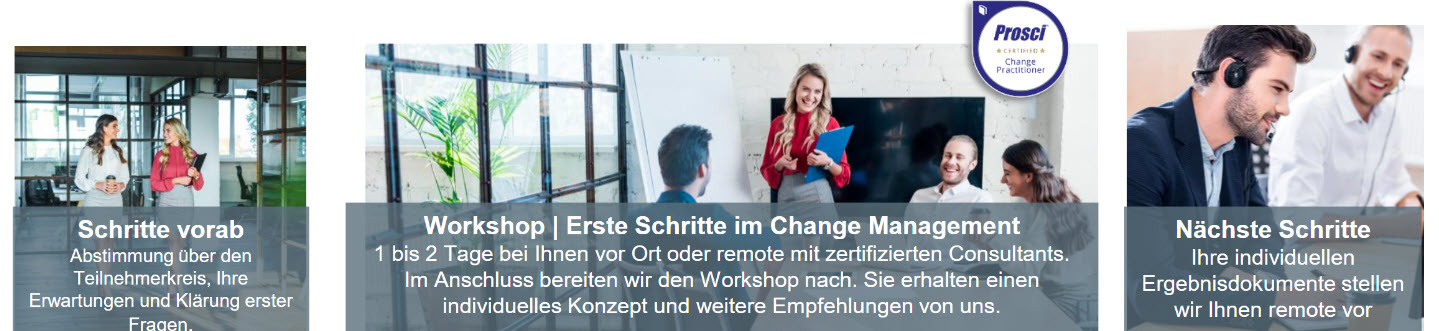 Erste Schritte im Change Management