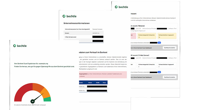darknet-scan userinterface