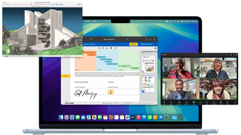 Apple der Mac macht das: Multi-multi-multitasking MacBook