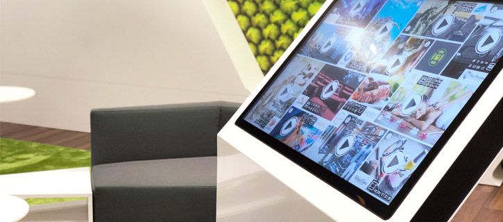 Interactive Digital Signage - Effective marketing using innovative multi-touch technologies