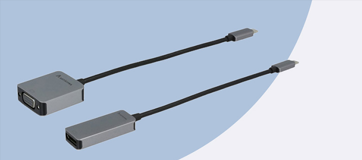 Câbles de connexion et adaptateurs ARTICONA avec boîtier en aluminium
