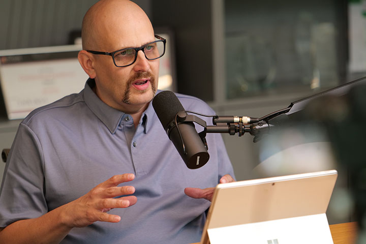 Podcast banner: Stephen Harley