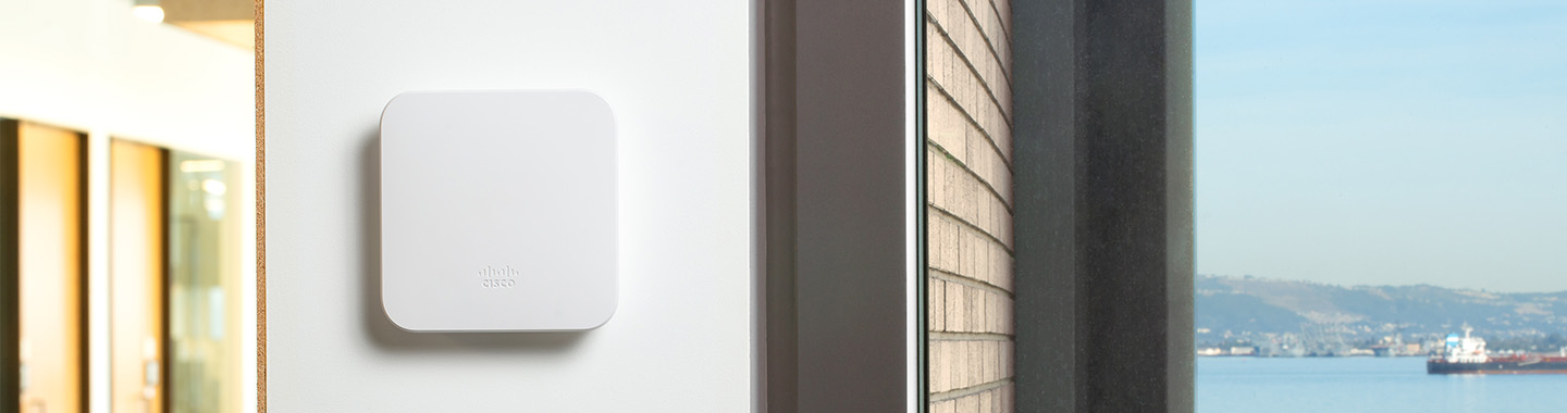 Cisco Meraki on a wall