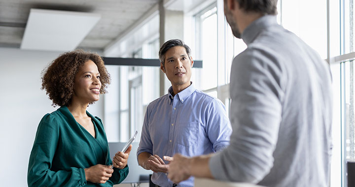 Leaders discuss the storage shortage